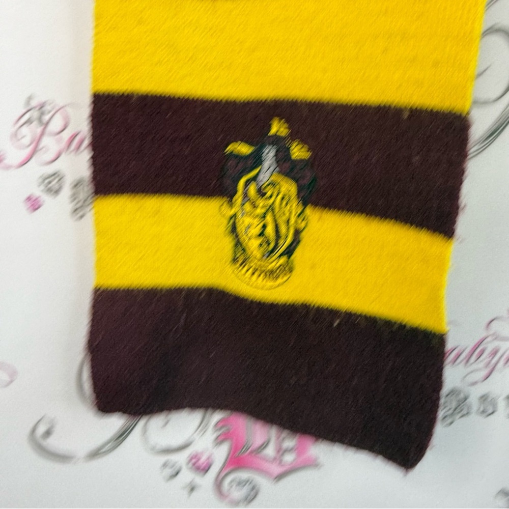 Harry Potter scarf gryffindor Yellow and Maroon Striped Scarf knit - Picture 3 of 8